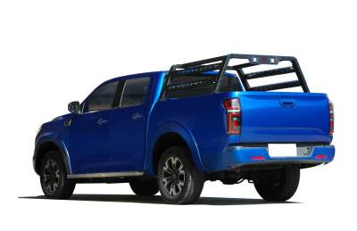 Black Horse Off Road - Traveler Overland Utility Bed Rack-Black-Midsize- Half Ton- Three Quarter Ton Trucks-800 Lbs Capacity|Black Horse Off Road - Image 21