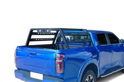Black Horse Off Road - Traveler Overland Utility Bed Rack-Black-Midsize- Half Ton- Three Quarter Ton Trucks-800 Lbs Capacity|Black Horse Off Road - Image 23