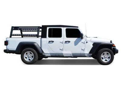Black Horse Off Road - Traveler Overland Utility Bed Rack-Black-Midsize- Half Ton- Three Quarter Ton Trucks-800 Lbs Capacity|Black Horse Off Road - Image 45