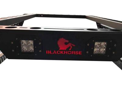 Black Horse Off Road - Traveler Overland Utility Bed Rack-Black-Midsize- Half Ton- Three Quarter Ton Trucks-800 Lbs Capacity|Black Horse Off Road - Image 51