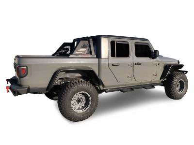Black Horse Off Road - ARMOUR II Roll Bar-Black-2019-2026 Jeep Gladiator|Black Horse Off Road - Image 5