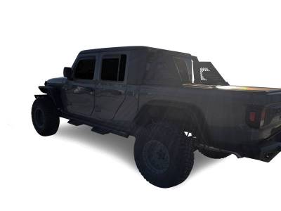 Black Horse Off Road - ARMOUR II Roll Bar-Black-2019-2026 Jeep Gladiator|Black Horse Off Road - Image 9