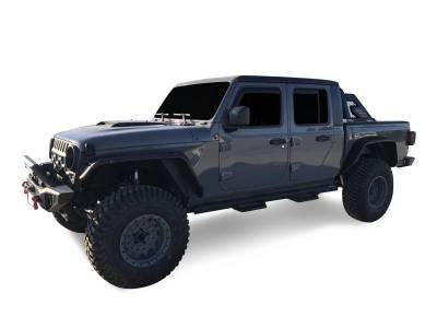 Black Horse Off Road - ARMOUR II Roll Bar-Black-2019-2026 Jeep Gladiator|Black Horse Off Road - Image 7