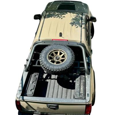 Black Horse Off Road - Stark Tire Carrier-Black-2005-2026 Toyota Tacoma|2015-2026 Chevrolet Colorado|2015-2026 GMC Canyon|2019-2026 Ford Ranger|2005-2026 Nissan Frontier|2019-2026 Jeep Gladiator|Black Horse Off Road - Image 8