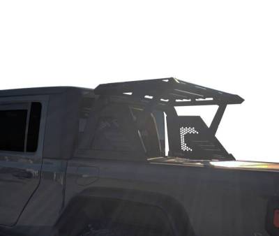 Black Horse Off Road - ARMOUR II Roll Bar W/Basket-Black-2019-2026 Ford Ranger|Black Horse Off Road - Image 17