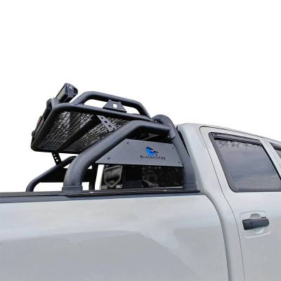 ATLAS Roll Bar-Black-2017-2026 Nissan Titan/XD|2000-2026 Dodge/Ram 1500-2500-3500|2001-2026 Silverado/Sierra 2500 HD-3500 HD|2001-2022 Silverado 1500|2000-2026 Ford F-150|2001-2026 Sierra 1500|2007-2026 Tundra|Black Horse Off Road - Image 3