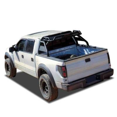ATLAS Roll Bar-Black-2017-2026 Nissan Titan/XD|2000-2026 Dodge/Ram 1500-2500-3500|2001-2026 Silverado/Sierra 2500 HD-3500 HD|2001-2022 Silverado 1500|2000-2026 Ford F-150|2001-2026 Sierra 1500|2007-2026 Tundra|Black Horse Off Road - Image 7