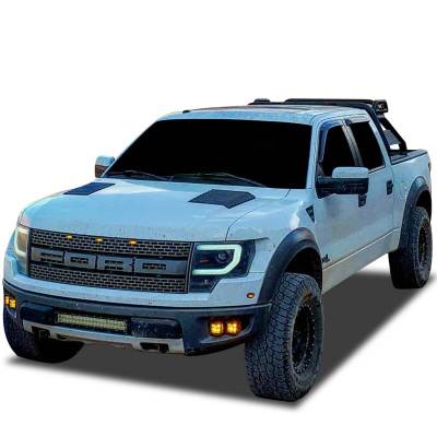 ATLAS Roll Bar-Black-2017-2026 Nissan Titan/XD|2000-2026 Dodge/Ram 1500-2500-3500|2001-2026 Silverado/Sierra 2500 HD-3500 HD|2001-2022 Silverado 1500|2000-2026 Ford F-150|2001-2026 Sierra 1500|2007-2026 Tundra|Black Horse Off Road - Image 9