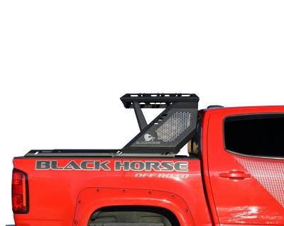 Black Horse Off Road - VIGOR Roll Bar W/ Vigor Basket-Black-2005-2021 Nissan Frontier|Black Horse Off Road - Image 6