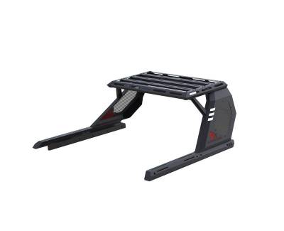Black Horse Off Road - VIGOR Roll Bar W/ Vigor Basket-Black-2005-2026 Toyota Tacoma|Black Horse Off Road - Image 12