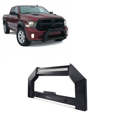 ARMOUR Bull Bar-Matte Black-2019-2024 Ram 1500 Classic/2009-2018 Ram 1500|Black Horse Off Road