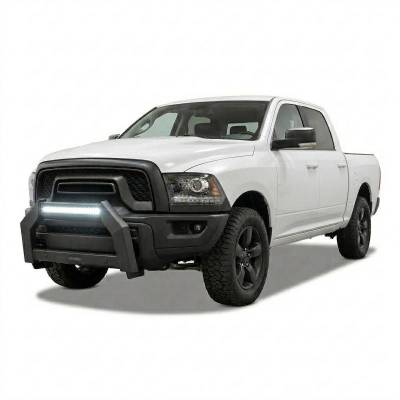 Black Horse Off Road - ARMOUR Bull Bar-Matte Black-2009-2024 Ram 1500|Black Horse Off Road - Image 3