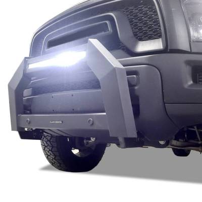 Black Horse Off Road - ARMOUR Bull Bar-Matte Black-2009-2024 Ram 1500|Black Horse Off Road - Image 11