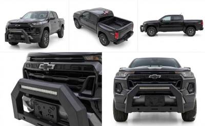 Black Horse Off Road - ARMOUR Bull Bar-Matte Black-2023-2026 Chevrolet Colorado/GMC Canyon|Black Horse Off Road - Image 7