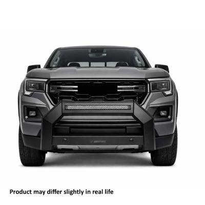 Black Horse Off Road - ARMOUR Bull Bar-Matte Black-2023-2026 Chevrolet Colorado/GMC Canyon|Black Horse Off Road - Image 5
