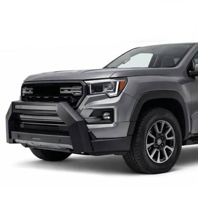 Black Horse Off Road - ARMOUR Bull Bar-Matte Black-2023-2026 Chevrolet Colorado/GMC Canyon|Black Horse Off Road - Image 11