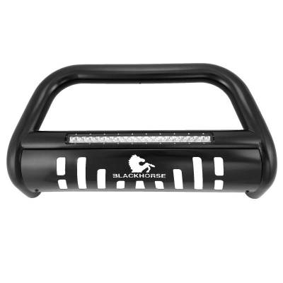 BEACON Bull Bar-Black-Cadillac Escalade ESV/ EXT/Avalanche/Silverado 1500-LD/Suburban 1500/Tahoe/GMC Sierra 1500-Limited/Yukon/XL 1500/Yukon XL|Black Horse Off Road