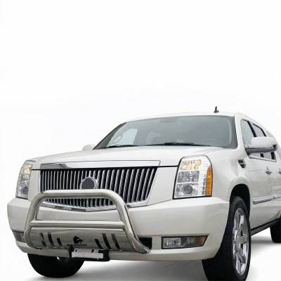 Black Horse Off Road - Bull Bar-Stainless Steel-Yukon XL/Yukon/Silverado-Sierra 1500/ Avalanche/ Escalade EXT/Escalade ESV/Suburban 1500/Suburban/Tahoe|Black Horse Off Road - Image 7
