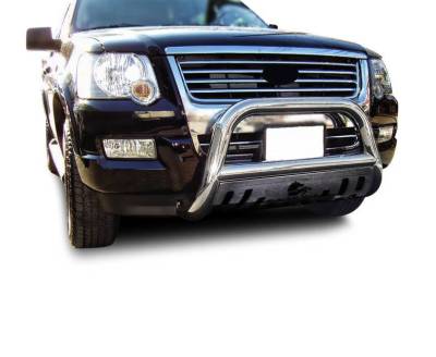 Black Horse Off Road - Bull Bar-Stainless Steel-2006-2010 Ford Explorer-Mercury Mountaineer/2007-2010 Ford Explorer Sport Trac|Black Horse Off Road - Image 6