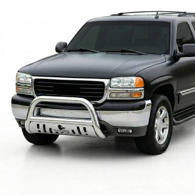 Black Horse Off Road - Bull Bar-Stainless Steel-Yukon XL/Yukon/Sierra 1500/Silverado 1500/Avalanche/Escalade EXT/ Escalade ESV/ Suburban 1500/Suburban/ Tahoe|Black Horse Off Road - Image 7
