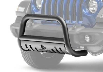 Black Horse Off Road - Bull Bar-Semi-Gloss Black-2010-2018 Jeep Wrangler|Black Horse Off Road - Image 4