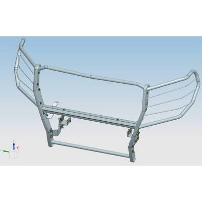Black Horse Off Road - Grille Guard-Black-2022-2026 GMC Sierra 1500|Black Horse Off Road - Image 7