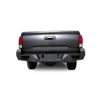 Black Horse Off Road - Armour Heavy Duty Rear Bumper-Matte Black-2016-2023 Toyota Tacoma|Black Horse Off Road - Image 7