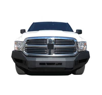 Black Horse Off Road - Armour Heavy Duty Front Bumper-Matte Black-2019-2024 Ram 1500 Classic/2013-2018 Ram 1500|Black Horse Off Road - Image 9