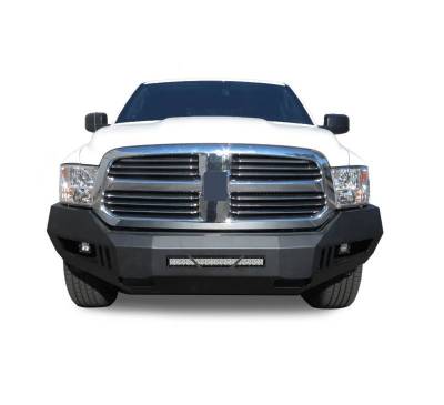 Black Horse Off Road - Armour Heavy Duty Front Bumper Kit-Satin Black-2019-2024 Ram 1500 Classic/2013-2018 Ram 1500|Black Horse Off Road - Image 5