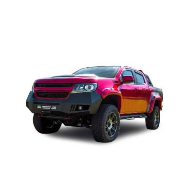 Black Horse Off Road - Armour Heavy Duty Front Bumper Kit-Matte Black-2015-2020 Chevrolet Colorado|Black Horse Off Road - Image 7