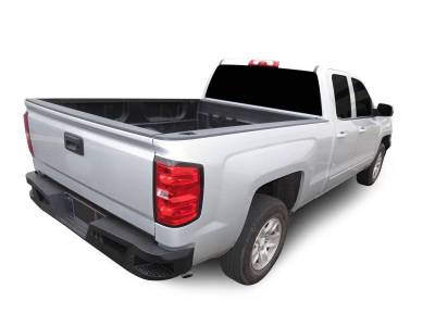 Black Horse Off Road - Armour Heavy Duty Rear Bumper-Matte Black-2019-2022 GMC Sierra 1500 Limited|2007-2018 GMC Sierra 1500|2019-2021 Chevrolet Silverado 1500 LD|2007-2018 Chevrolet Silverado 1500|Black Horse Off Road - Image 13