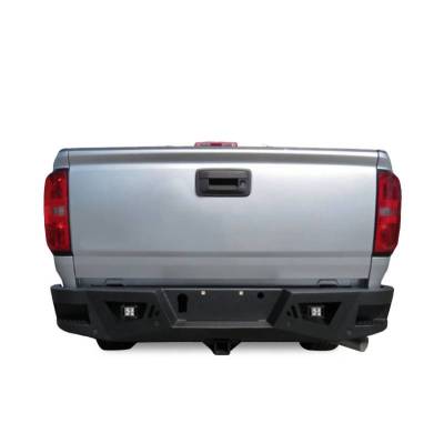 Black Horse Off Road - Armour Heavy Duty Rear Bumper Kit-Matte Black-2015-2022 Chevrolet Colorado/GMC Canyon|Black Horse Off Road - Image 6