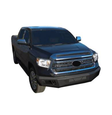 Black Horse Off Road - Armour Heavy Duty Front Bumper-Matte Black-2014-2021 Toyota Tundra |Black Horse Off Road - Image 4
