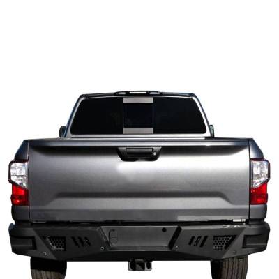 Black Horse Off Road - Armour Heavy Duty Rear Bumper-Matte Black-2016-2024 Nissan Titan XD|Black Horse Off Road - Image 7