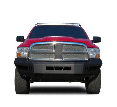 Black Horse Off Road - Armour Heavy Duty Front Bumper-Matte Black-2009-2010 Dodge Ram 1500/2011-2012 Ram 1500|Black Horse Off Road - Image 3