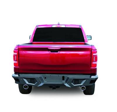 Black Horse Off Road - Armour Super Heavy Duty Rear Bumper-Matte Black-2019-2024 Ram 1500 |Black Horse Off Road - Image 4