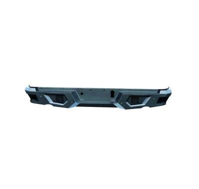 Black Horse Off Road - Armour Super Heavy Duty Rear Bumper-Matte Black-2019-2024 Ram 1500 |Black Horse Off Road - Image 6