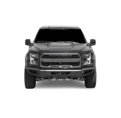 Black Horse Off Road - Armour Heavy Duty Front Bumper-Matte Black-2017-2020 Ford F-150|Black Horse Off Road - Image 8