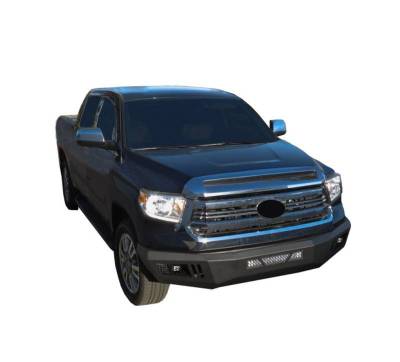 Black Horse Off Road - Armour Heavy Duty Front Bumper Kit-Matte Black-2014-2021 Toyota Tundra|Black Horse Off Road - Image 4