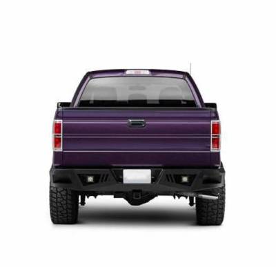 Black Horse Off Road - Armour Heavy Duty Rear Bumper Kit-Matte Black-2006-2014 Ford F-150|Black Horse Off Road - Image 3
