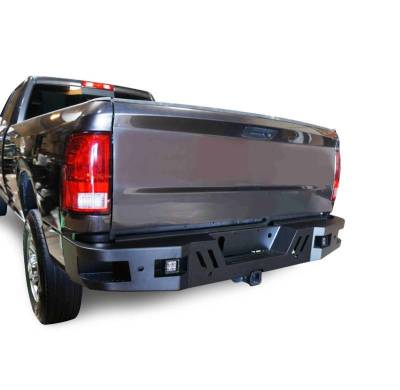 Black Horse Off Road - Armour Super Heavy Duty Rear Bumper-Matte Black-2010-2026 Ram 2500-3500|Black Horse Off Road - Image 5