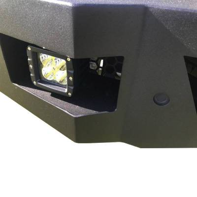 Black Horse Off Road - Armour Super Heavy Duty Rear Bumper-Matte Black-2010-2026 Ram 2500-3500|Black Horse Off Road - Image 11