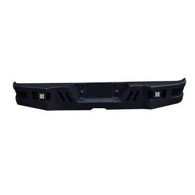 Black Horse Off Road - Armour Super Heavy Duty Rear Bumper-Matte Black-2011-2019 Ram 2500-3500 HD|Black Horse Off Road - Image 9
