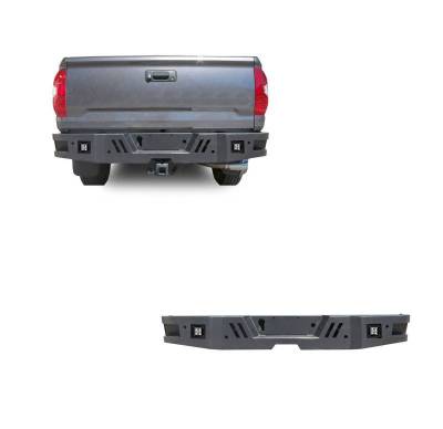 Black Horse Off Road - Armour Super Heavy Duty Rear Bumper-Matte Black-2014-2021 Toyota Tundra|Black Horse Off Road - Image 2