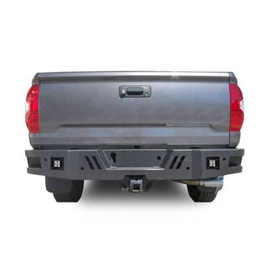 Black Horse Off Road - Armour Super Heavy Duty Rear Bumper-Matte Black-2014-2021 Toyota Tundra|Black Horse Off Road - Image 4