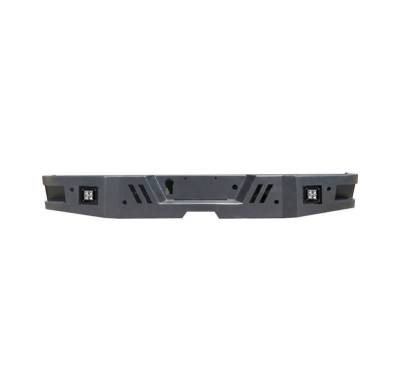 Black Horse Off Road - Armour Super Heavy Duty Rear Bumper-Matte Black-2014-2021 Toyota Tundra|Black Horse Off Road - Image 6