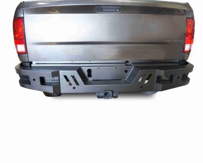 Black Horse Off Road - Armour Super Heavy Duty Rear Bumper-Matte Black-2010-2026 Ram 2500-3500|Black Horse Off Road - Image 5