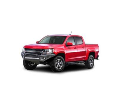 Black Horse Off Road - Armour II Heavy Duty Front Bumper Kit-Matte Black-2015-2020 Chevrolet Colorado|Black Horse Off Road - Image 4