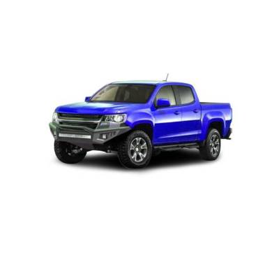 Black Horse Off Road - Armour II Heavy Duty Front Bumper Kit-Matte Black-2015-2020 Chevrolet Colorado|Black Horse Off Road - Image 6