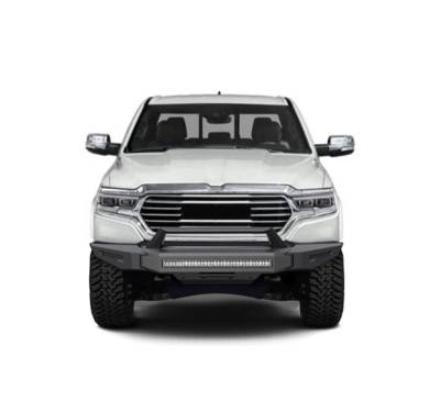 Black Horse Off Road - Armour II Heavy Duty Modular Front Bumper Kit-Matte Black-2019-2024 Ram 1500|Black Horse Off Road - Image 5